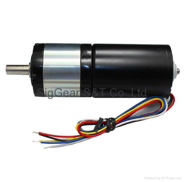28 mm precise planetary gearbox high torque low noise metal gear dc motor  5