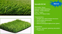 green artificial grass