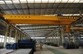 low price double girder overhead crane load test 4