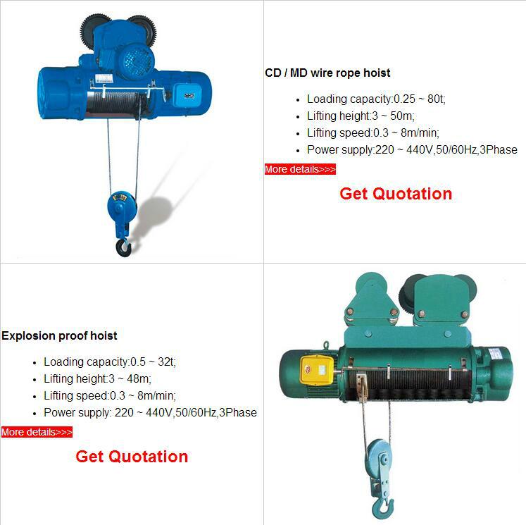 high efficiency electric hoist 3 ton nucleon (China Manufacturer) Construction Machine