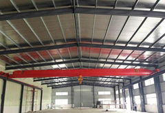 Electric Single Girder workshop mobile crane