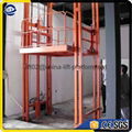 hydraulic electric warehouse cargo elevator pallet lift platform