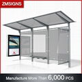 ZMsigns Bus Stop Shelter With Light Box