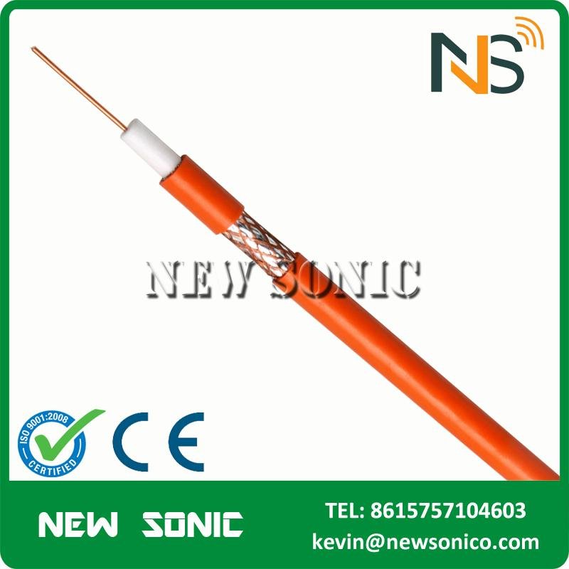 High Quality Low Loss TV Cable Factory Antenna RG6 Coaxial Cable Price CE/RoHS  2