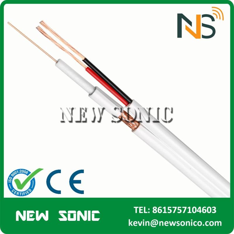 High Quality Low Loss TV Cable Factory Antenna RG6 Coaxial Cable Price CE/RoHS  4