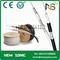 High Quality Low Loss TV Cable Factory Antenna RG6 Coaxial Cable Price CE/RoHS 