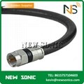Made In China CCTV Cable RG6 Coaxial Cable Price 75 ohm Customized RoHS CE 3