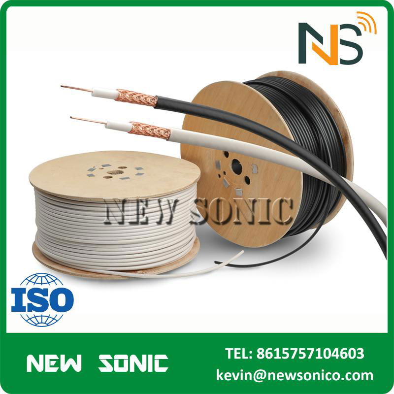 China Factory 305M Low Loss Coaxial Cable RG59 Best Quality Free Sample 5