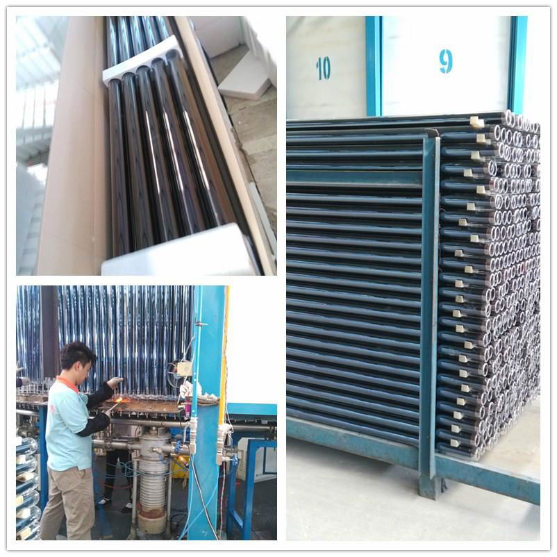 Fast heating and cold resistance evacuated solar tubes for solar water heater 5