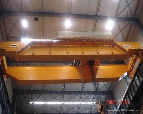 QD model 5-50/10t overhead crane with hook 3