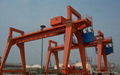 Single& Double girder gantry crane with hook for project construction 4