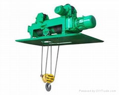 Metallurgical electric hoist