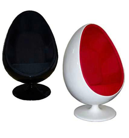 henrik thor-larsen fiberglass Oval egg chair egg pod chair 2