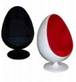 henrik thor-larsen fiberglass Oval egg chair egg pod chair 2