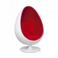 henrik thor-larsen fiberglass Oval egg chair egg pod chair 5