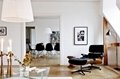 Classic modern furniture herman mille eames lounge chair and ottoman