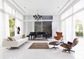 Classic modern furniture herman mille eames lounge chair and ottoman
