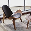 Hans J. Wegner Carl Hansen CH07 Shell Chair Lounge Chair 2