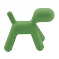 Home furniture fiberglass eero aarnio dog shaped magis puppy chair 2