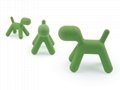 Home furniture fiberglass eero aarnio dog shaped magis puppy chair