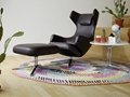 Modern living room leisure recliner swivel stuhle deck grand repos lounge chair