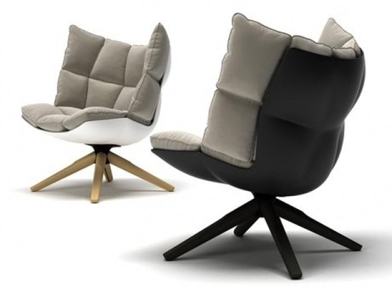 swivel modern living room fabric leisure lounge husk arm sofa chair 5