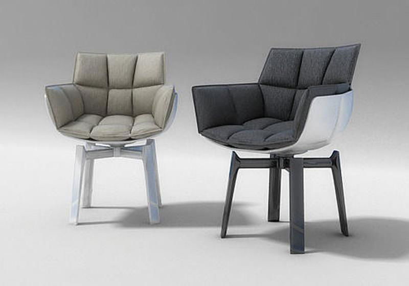 Modern Designer Furniture Fiberglass Patricia Urquiola Husk Armchair  3