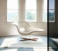fiberglass La Chaise by Charles and Ray Eames and FLY by Ferruccio Laviani