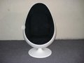 henrik thor-larsen fiberglass Oval egg chair egg pod chair