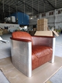 home furniture Spitfire Retro Leather Aluminium Aviator Tomcat Lounge Chair