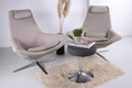 Mid-Century Swivel Metropolitan Chairs by Jeffrey Bernett for B&B Italia