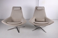 Mid-Century Swivel Metropolitan Chairs by Jeffrey Bernett for B&B Italia