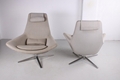 Mid-Century Swivel Metropolitan Chairs by Jeffrey Bernett for B&B Italia