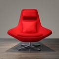 Mid-Century Swivel Metropolitan Chairs by Jeffrey Bernett for B&B Italia