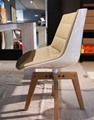modern design plastic seat flow chair design by Jean Marie Massaud