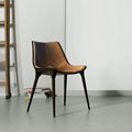 Replica Leather modloft langham dining chair