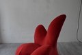 Replica Designer Furniture Metal Frame Red Flower Shaped Starfish Chair