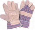 industrial leather hand work gloves cheap leather glove 1