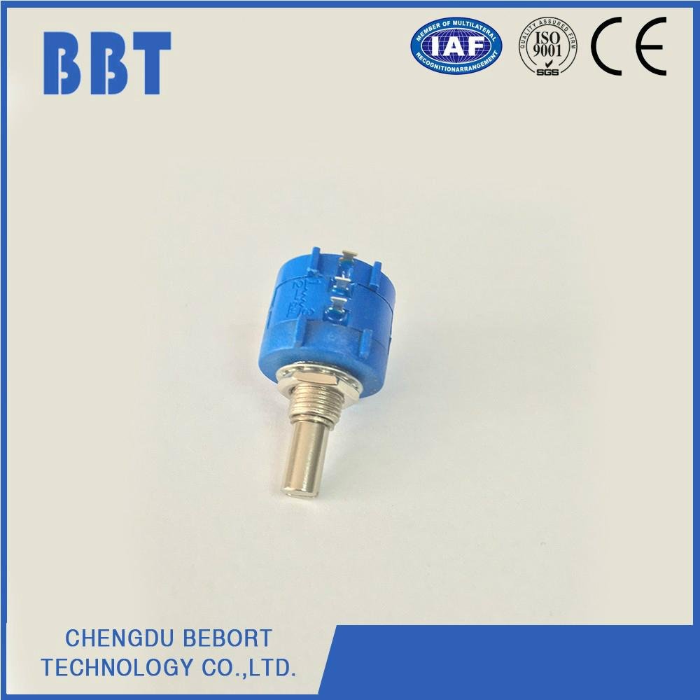 51 series 3362 single-turn cermet trimming 4 gang potentiometer with BS5852 2