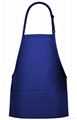 Bib aprons with 3 pockets