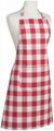 Picnic red stripe bib apron 1