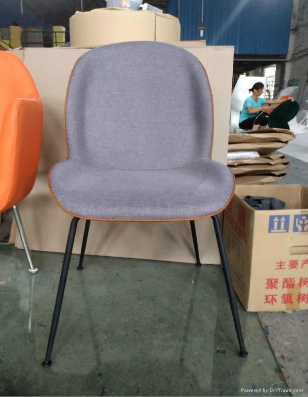 Replica Gubi Beetle Chair Modern Design Fiberglass Beetle Dining