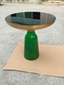 Nordic design glass coffee table side table Sebastian Herkner bell table for sal