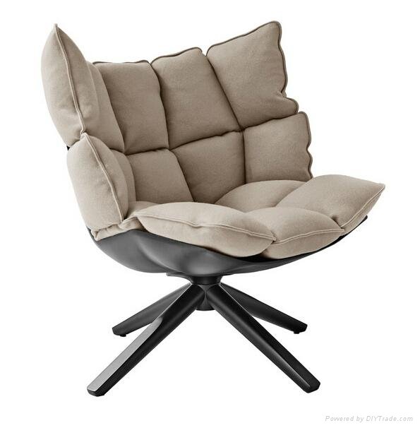 Modern Design Lounge Chair Replica Patricia Urquiola Husk Chair H2 Chair