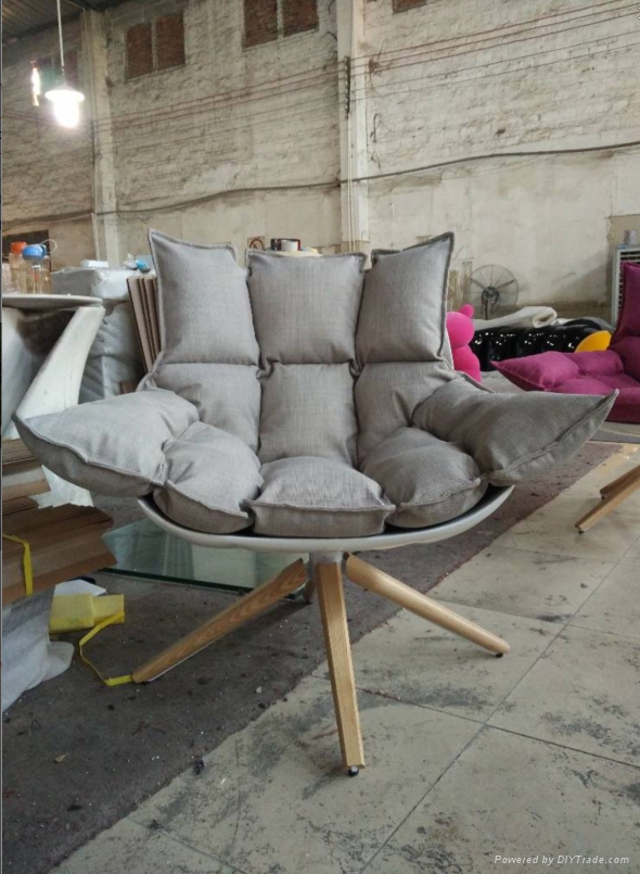 Modern Design Lounge Chair Replica Patricia Urquiola Husk Chair H2