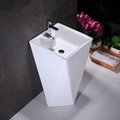Good design ceramic big pedestal basin