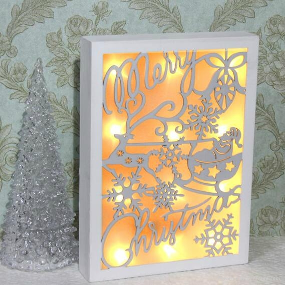 2017 new product led christmas decorative wall lighting xmas light