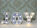 wooden led wedding party decoration christmas alphabet marquee letter lighting 4