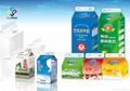 Milk Gable Top Aseptic Package Sleeve