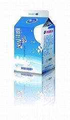 500ml Milk Gable Top Aseptic Package Boxes